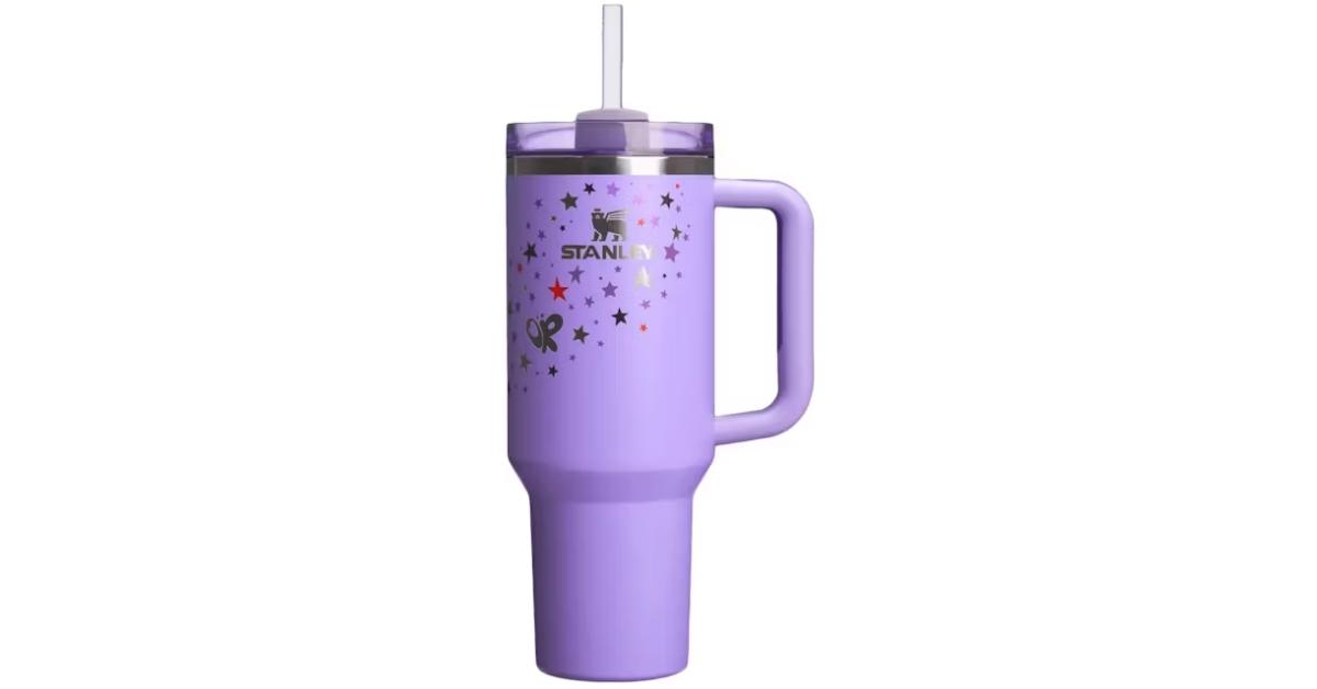 Stanley x Olivia Rodrigo Flowstate Quencher 40oz Tumbler Purple