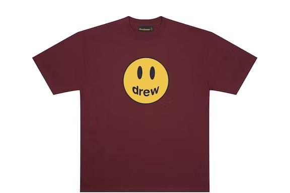 drew house mascot ss tee burgundy