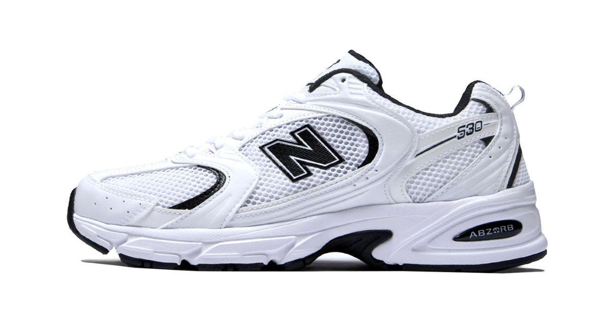 New Balance 530 White Black Details