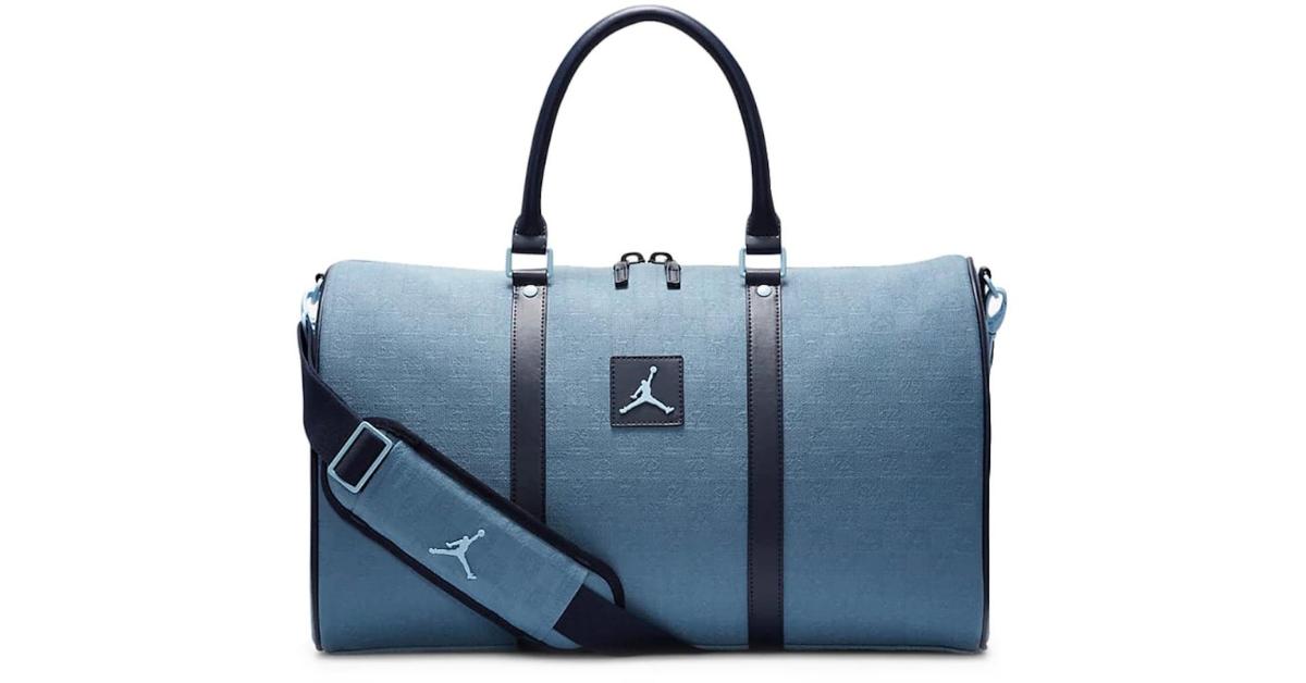 Jordan Monogram Duffle Bag Chambray