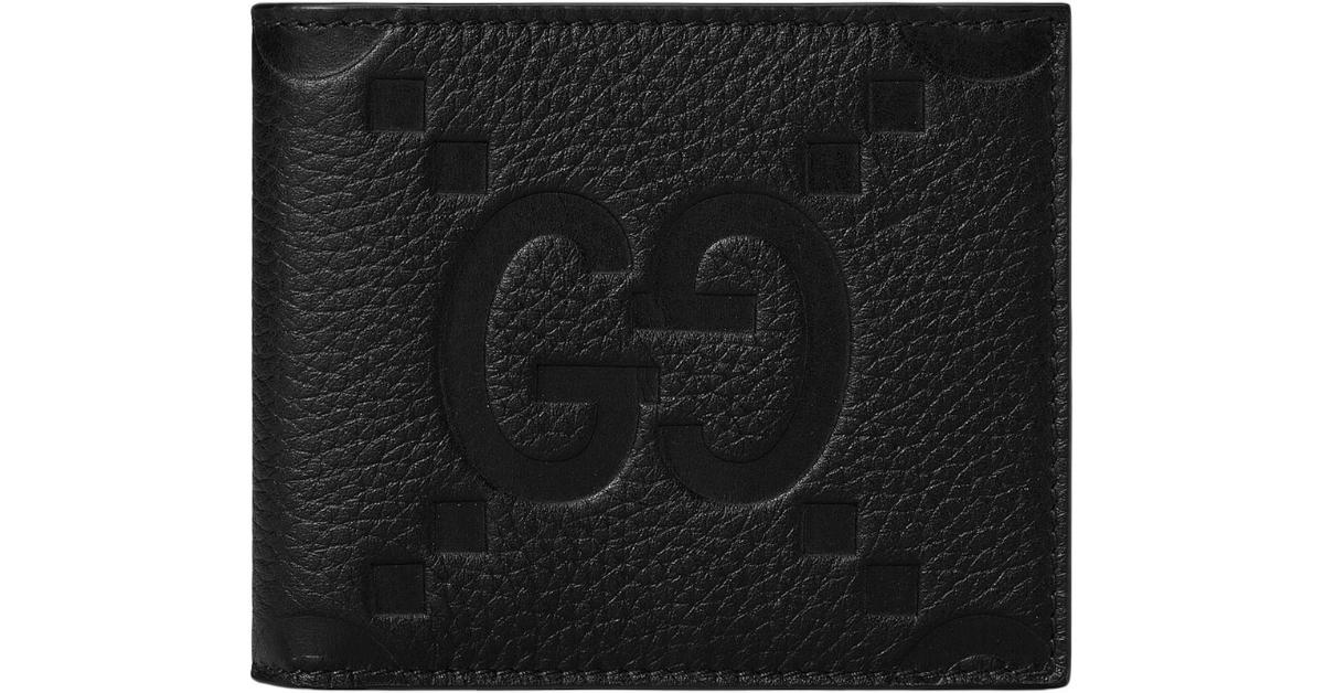 Gucci Jumbo GG Wallet Black