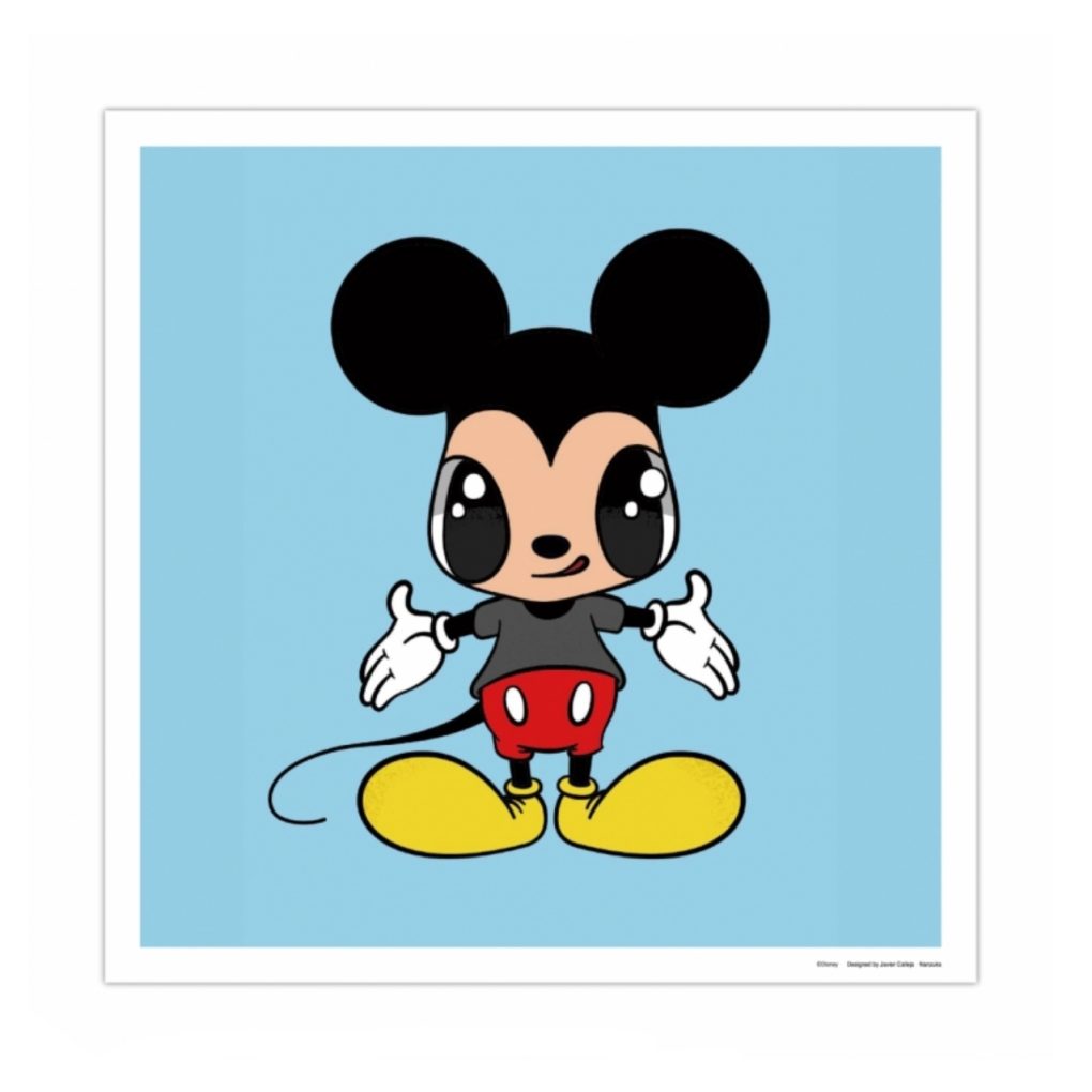 Javier Calleja - Mickey Mouse Poster – 3WhiteDots