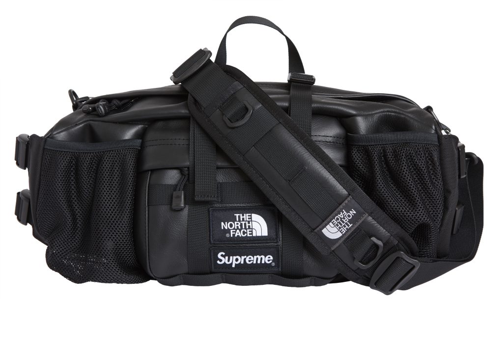 Supreme north face leather bag online