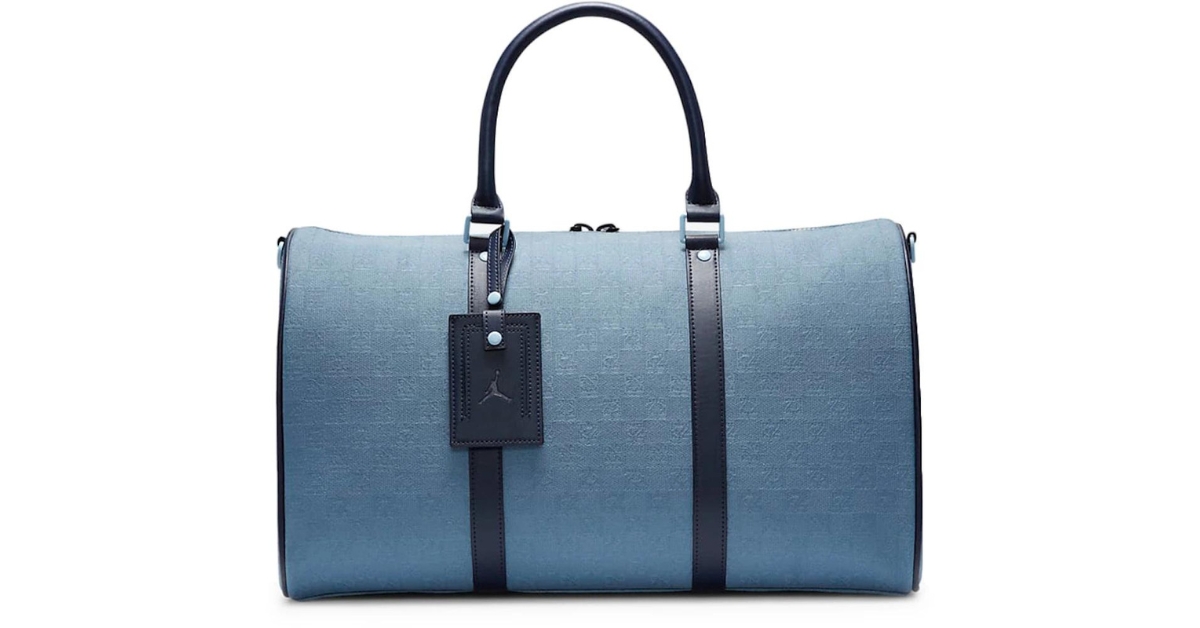 Jordan Monogram Duffle Bag Chambray