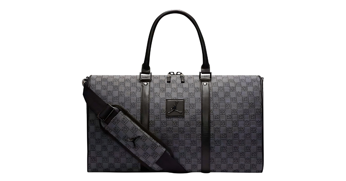 Jordan Monogram Duffle Bag (20L) Dark Smoke Grey