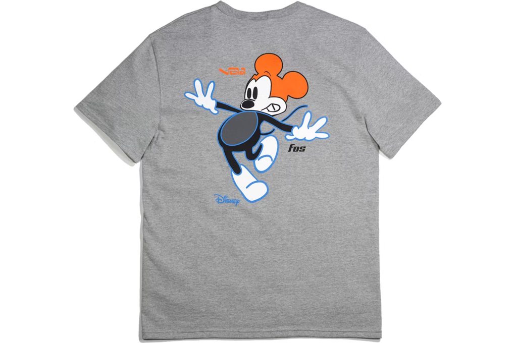 Virgil Abloh x Disney x Brooklyn Museum Mickey Mouse Tee Grey - Ossloop