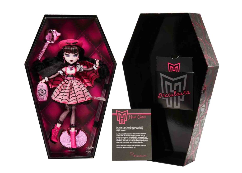 Mattel Creations Monster High Haunt Couture Draculaura Doll - Ossloop