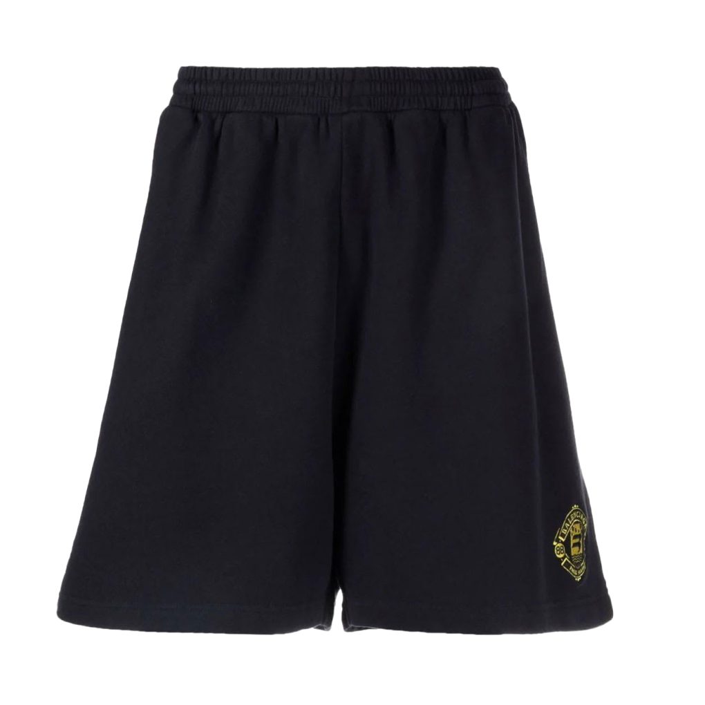 Balenciaga Emblem Shorts Black - Ossloop