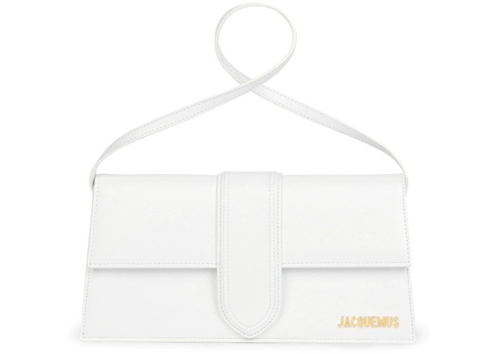 Jacquemus Le Bambino Long Shoulder Bag White - Ossloop