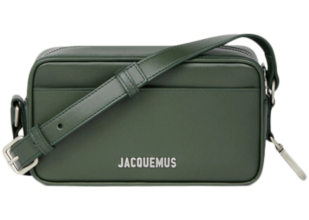 Jacquemus Le Baneto Strap Pochette Bag Dark Green - Ossloop