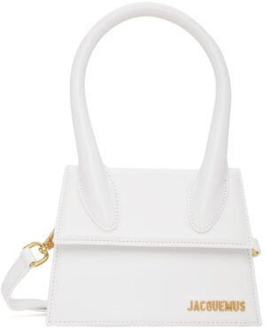 Jacquemus Le Chiquito Moyen Signature Handbag Light Green in Cowskin  Leather with Gold-tone - US
