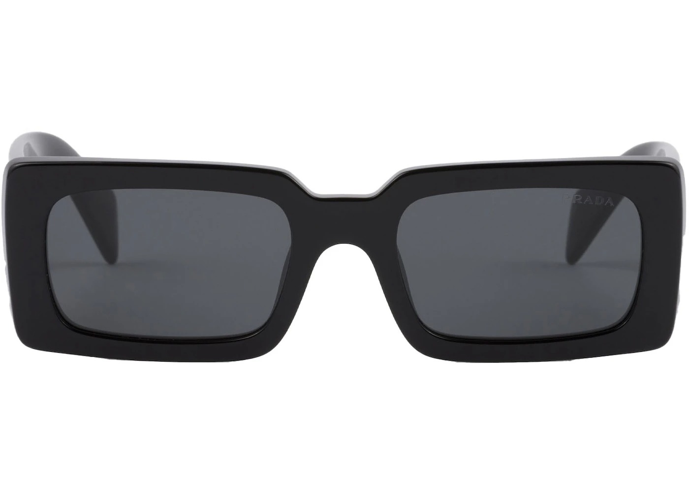 Prada Rectangle Sunglasses Black (SPRA07 1ABFS0)