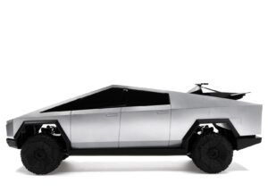 Hot Wheels x Tesla Cybertruck 110 Scale RC Car (2021 Version w Cyberquad)